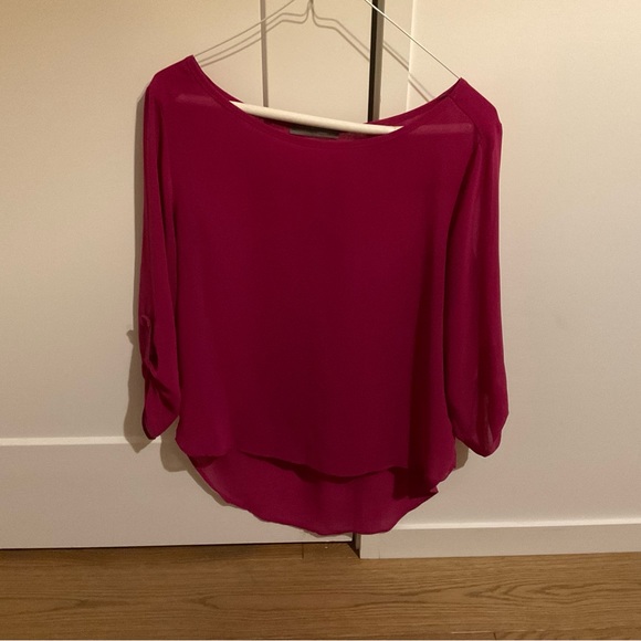 Dark pink blouse - Picture 1 of 4